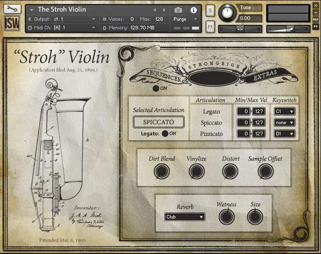 Stroh-Violin-Effects